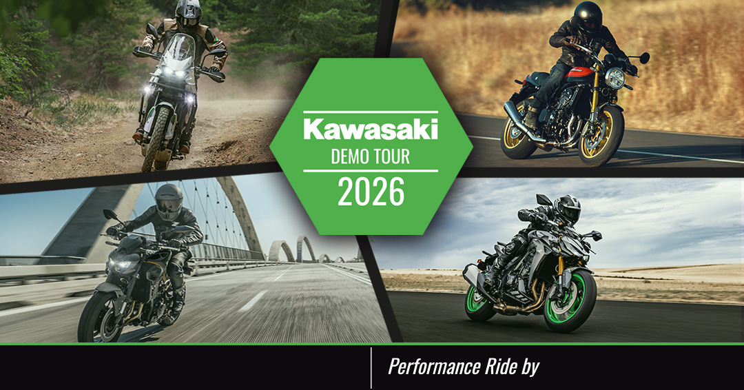 Kawasaki Performance Ride — 15 modelli in prova